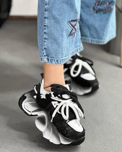 کتانی زاپ‌دار کد 2820