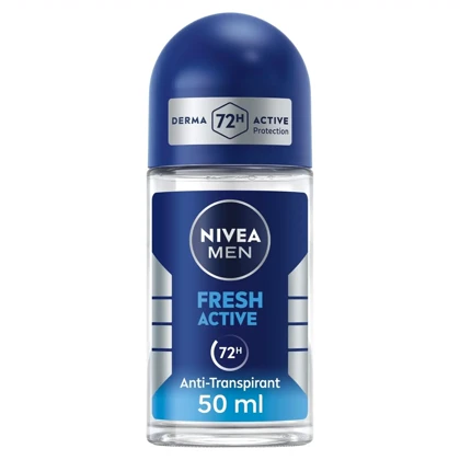 رول ضد تعریق مردانه نیوآ NIVEA مدل Fresh Active 72H حجم 50ML
