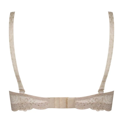 ست شورت و سوتین اسفنجی کد 104689 پلنگی کرم