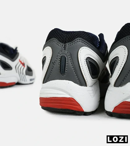 کفش کتانی مردانه و زنانه سفید سرمه ای NIKE Pegasus 2K5