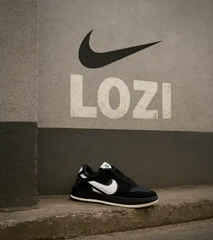 کفش کتانی مردانه مشکی سفید NIKE AIR JORDAN مدل 5506