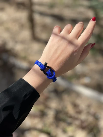 دستبند طنابی امگا اسپورت کد omg10020 گالری موژان حیدری
