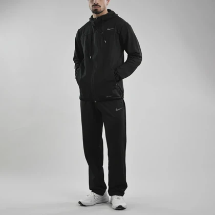 ست سویشرت و شلوار گرمکن اسپرت نایک مدل DS-Dri Fit-4K1053 مشکی