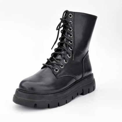 نیم بوت زنانه استرادیواریوس مدل00002-Stradivarius-Flat-Ankle-Boots