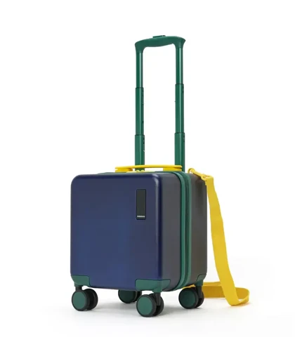 چمدان کابین سایز خلبانی وارداتی پاف تراول کد PUFF TRAVEL JUNIOR