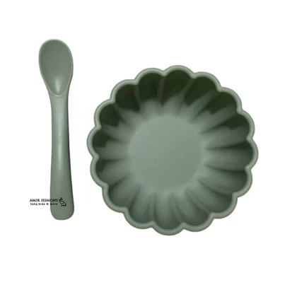 ست کاسه و قاشق سیلیکونی