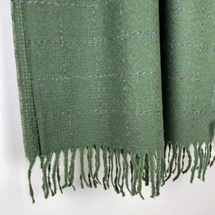 شال پاییزه موهر چهارخانه 20521