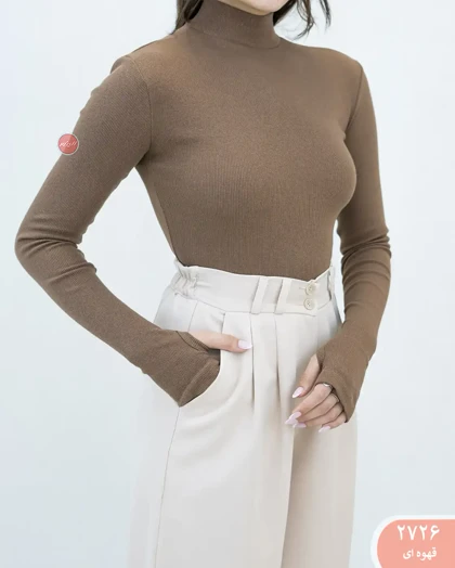 کراپ یقه پنج سانت 2726