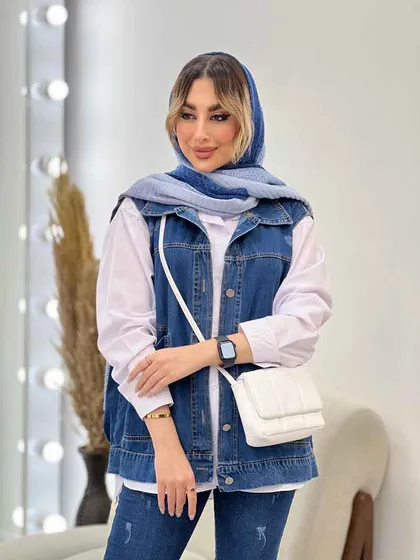 جین دو تکه جیب پاگن