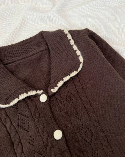 ژاکت بافت 7 رنگ کد 5112