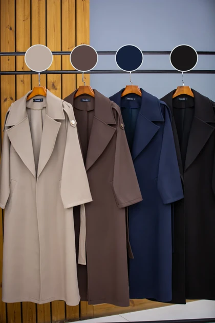 بارانی کجراه بغل چاک بلند