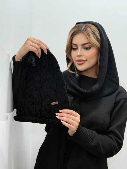 کلاه و اسکارف بافت