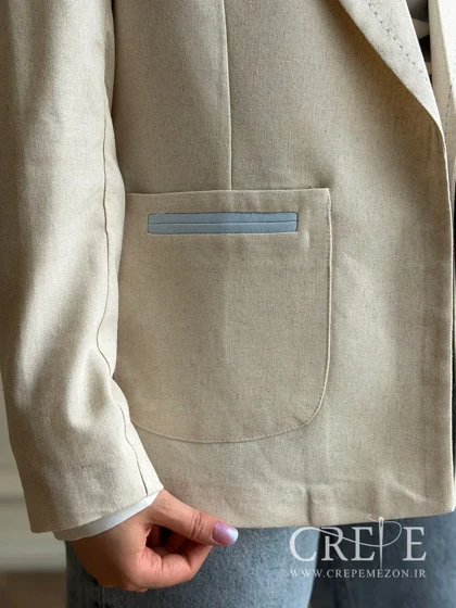 مانتو کتی پشت گلدوزی طرح فرشته