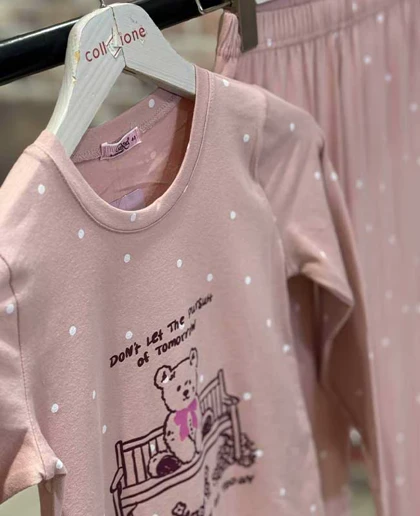 بلوز شلوار دخترانه سکسن کد41143-K