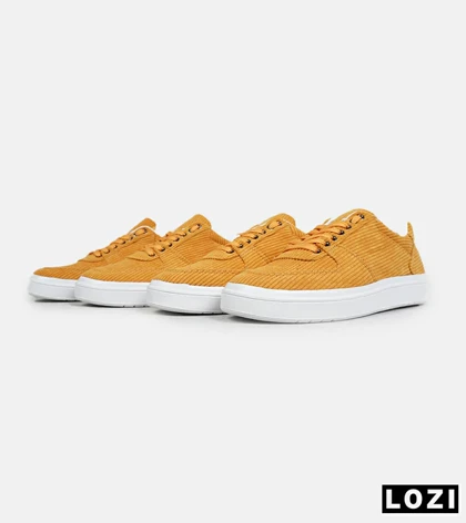 کفش کتانی کژوال مردانه خردلی ZARA مدل 6807