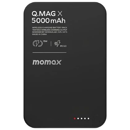 پاور بانک 5000 وایرلس مومکس IP116 Q.Mag X توان 20 وات