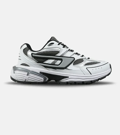 کفش کتانی مردانه سفید طوسی DIESEL S-SERENDIPITY SPORT مدل 7718