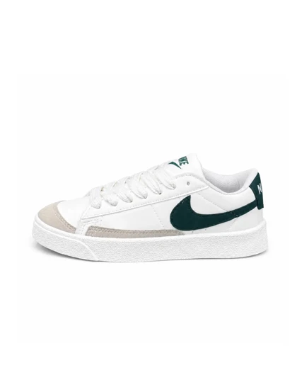 کفش کتانی زنانه مدل رانینگ نایک بلیزر سفید سبز NIKE blazer