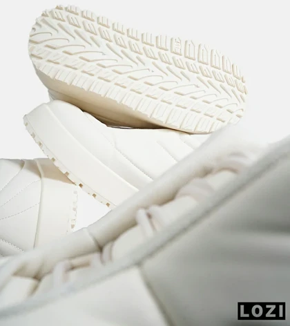 نیم بوت مردانه و زنانه کرم شیری UGG مدل 7125