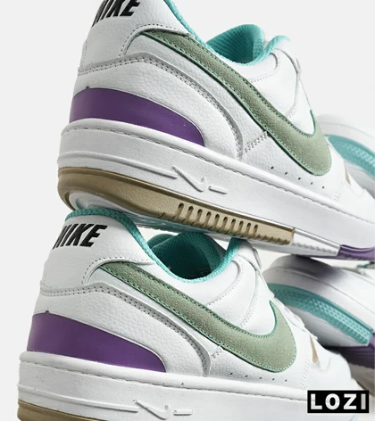 کفش مردانه و زنانه سفید سبز بنفش Nike Gama Force Sail مدل 6682