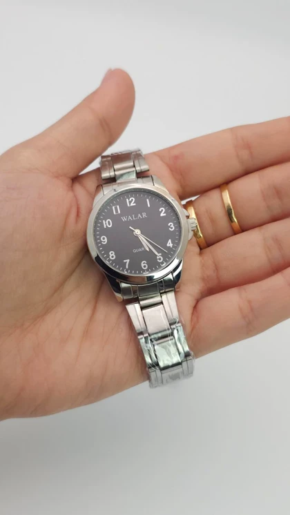 ساعت مچی زنانه والار Walar با موتور کوارتز و عقربه های شبنما