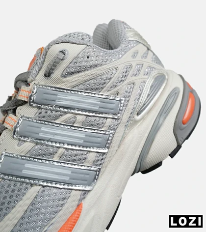 کفش کتانی مردانه و زنانه طوسی نارنجی ADIDAS adistar jellyfish مدل 8397