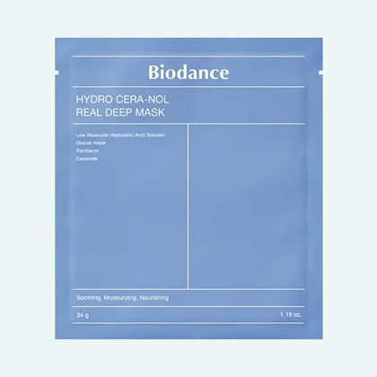 بایودنس ماسک ورقه ای آبی (هیالورونیک اسید) Biodance
