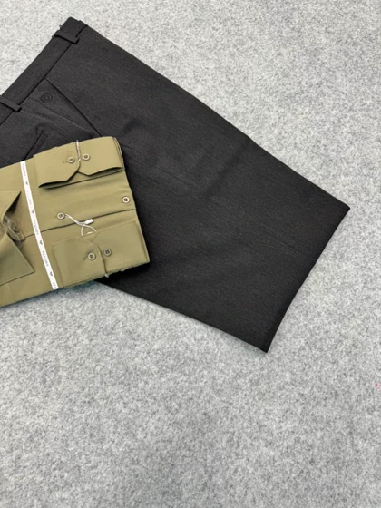 ست پیراهن و شلوار کلاسیک _ شلوار پارچه ایی و پیراهن رسمی مردانه