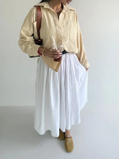 شومیز کریشه 2 جیب