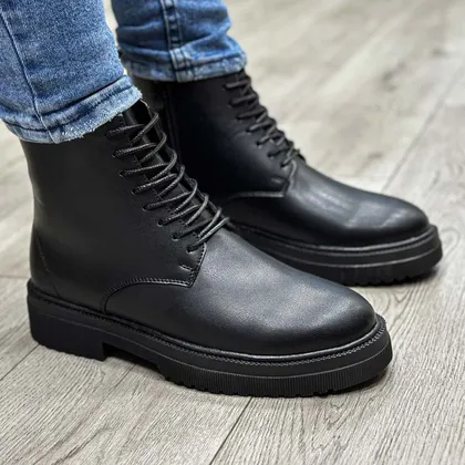 بوت مردانه TIMBERLANDرنگ مشکی ساده