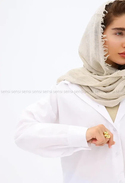 شومیز سفید کد1002594