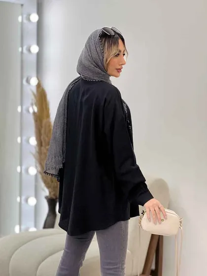 شومیزی جلو پولک دوزی