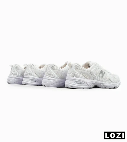 کفش کتانی مردانه و زنانه سفید NEW BALANCE 530