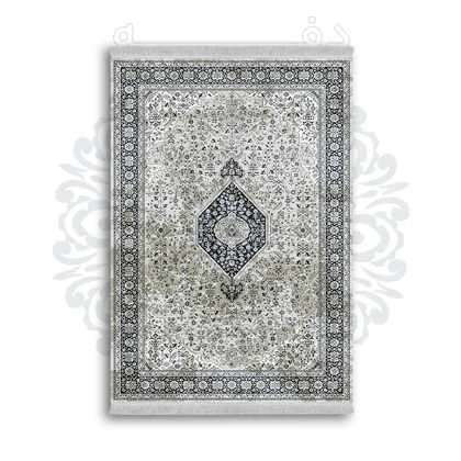 *جدید* فرشینه از جنس پارچه شانل مخمل ترک طرح فانتزی برند دفه کد 1178