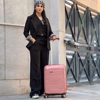 چمدان وارداتی مونزا مدل MONZA - MNZ837 SERIES سری 4 عددی (به همراه چمدان آرایشی هدیه)