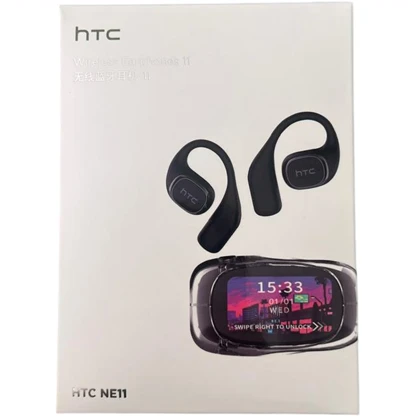 هندزفری بلوتوثی اچ تی سی HTC مدل NE11 با صفحه نمایش لمسی LCD