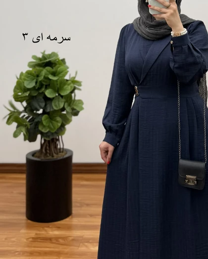 مانتو بلند دخترانه مدل یاسمن