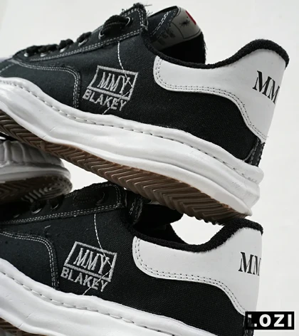 کفش کتانی مردانه مشکی BLAKEY LOW SNEAKER