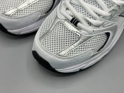 کتانی نیوبالانس 530 سفید سرمه ای/New balance