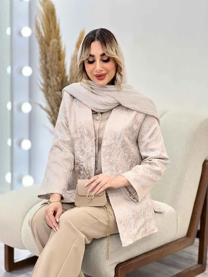مانتو ژاکارد شاین