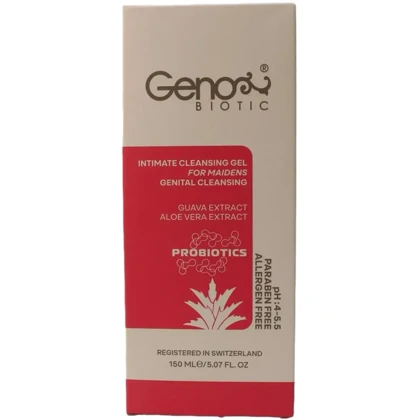 ژل بهداشتی دوشیزگان ژنوبایتیک 150میل