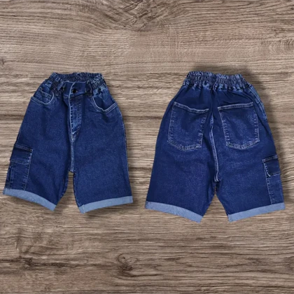شلوارک ZARA سرمه‌ای سیر