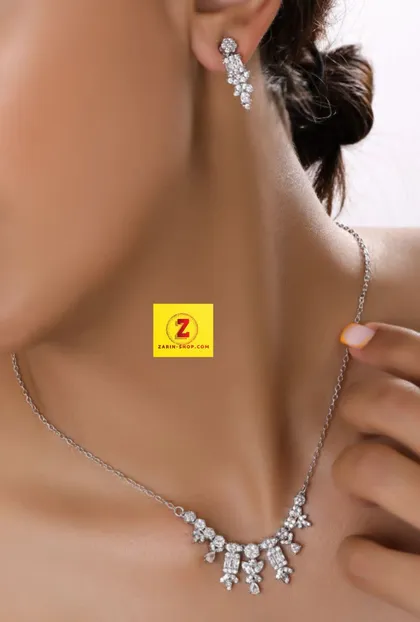 نیمست نگینی مجلسی زنانه طرح جواهر