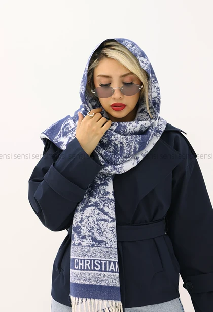 شال فوتر موهری dior وارداتی کد1004837