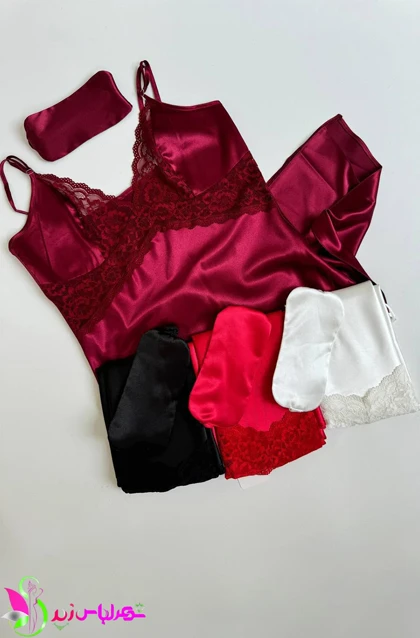 لباس خواب زنانه اما EMA مدل بغل چاک‌دار