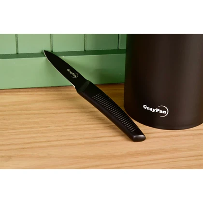 سرویس چاقو 7 پارچه گری پن کد 01