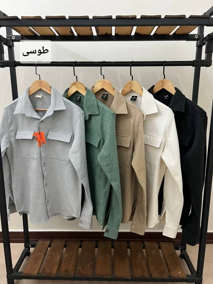 پیراهن پشمی دوجیب 2621
