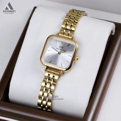 ساعت دنیل ولینگتون طلایی Daniel Wellington Quadro GB