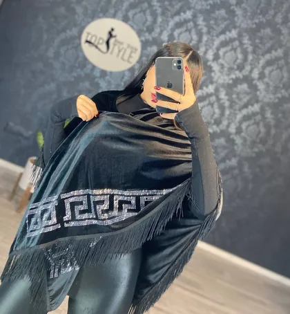 شنل مخمل کد : 7731