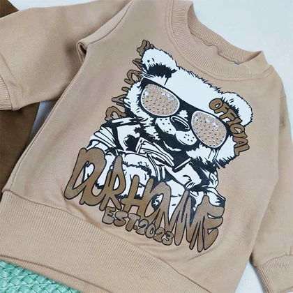 بلوز شلوار نوزادی خرس